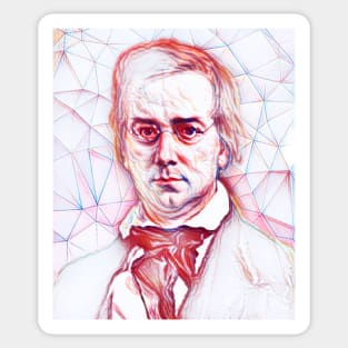 George Perkins Marsh Portrait | George Perkins Marsh Line art Sticker